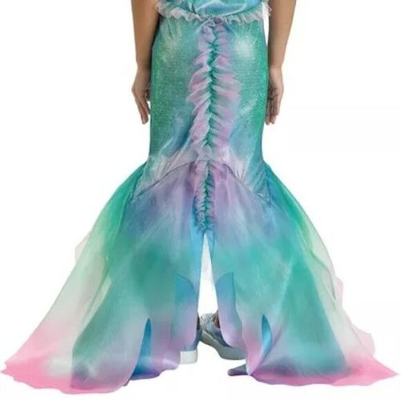 Disney's The Little Mermaid Ariel Child Large 12-14 Halloween Costume, Dress Up. - Picture 7 of 8